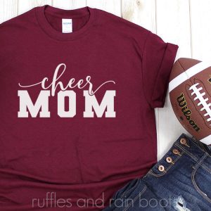 Use this Cheer Mom SVG to Cheer Your Cheerleader On!