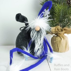 This Adorable Jack Frost Gnome is a Perfect Winter Tomte