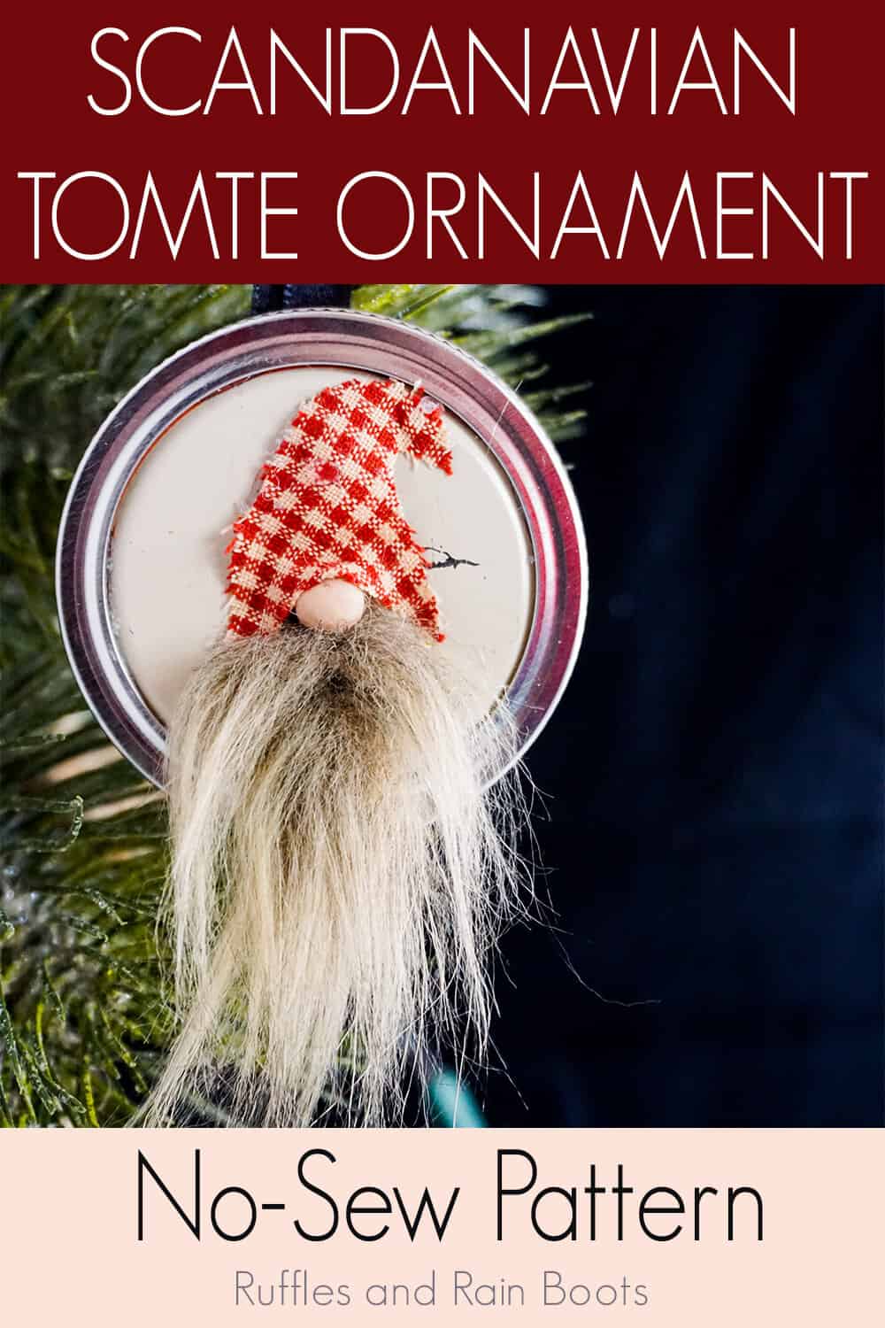 DIY Gnome Ornaments to Make - Ruffles and Rain Boots