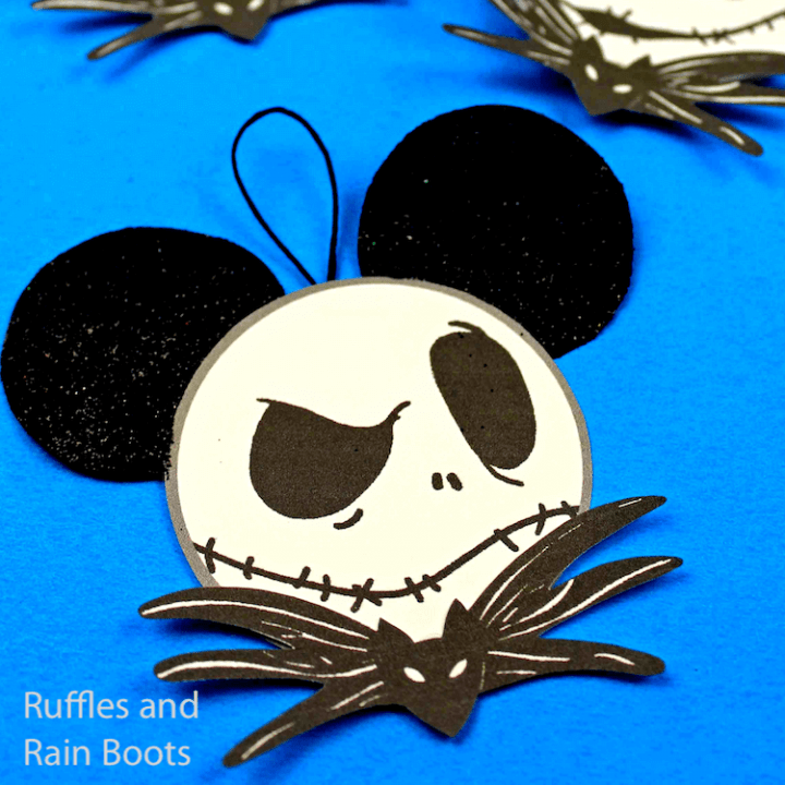 Make Jack Skellington Ornaments 2 Ways!