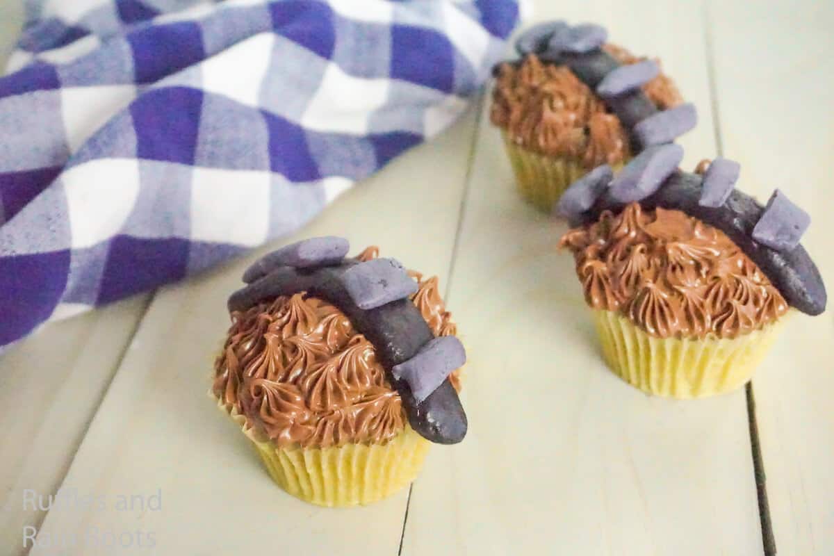 how to make chewie cupcakes from star wars