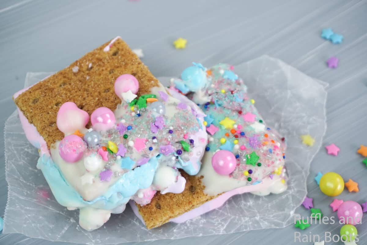 kid-friendly s'mores recipe an easy sleepover recipe for a unicorn party