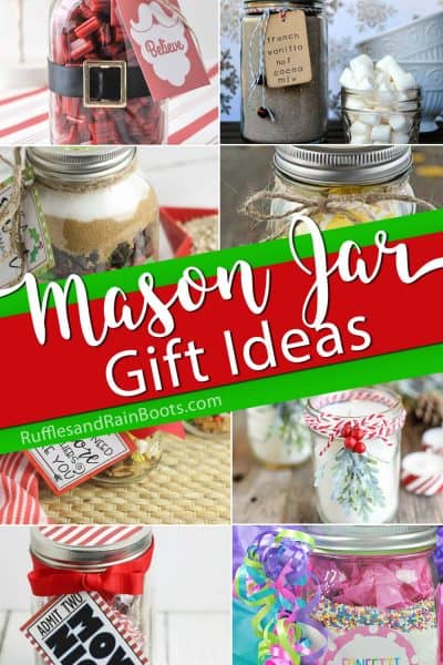 Best Gift in a Jar Ideas for Christmas and Other Occasions!