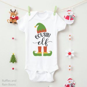 Adorable Elf Family SVG Collection for Christmas Crafts
