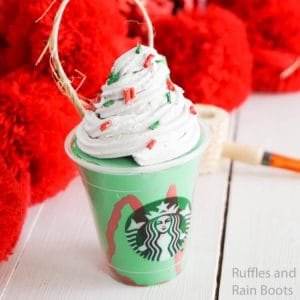 easy diy starbucks ornament