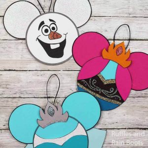 Easy Disney’s Frozen Ornaments Kids Can Make!
