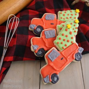 how to make christmas flood cookies