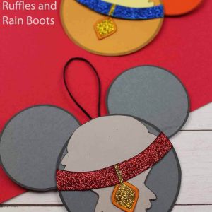 how to make lady and the tramp christmas ornaments