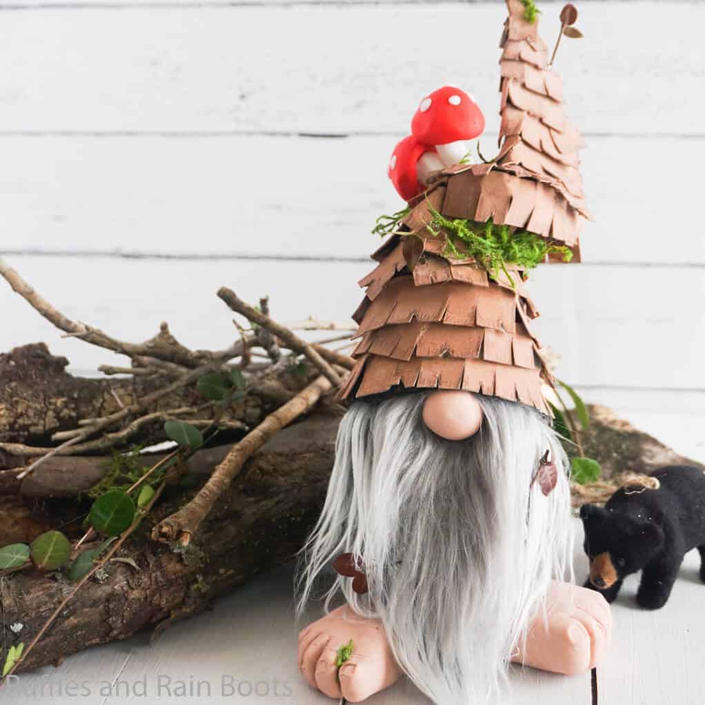 how to make a rustic gnome