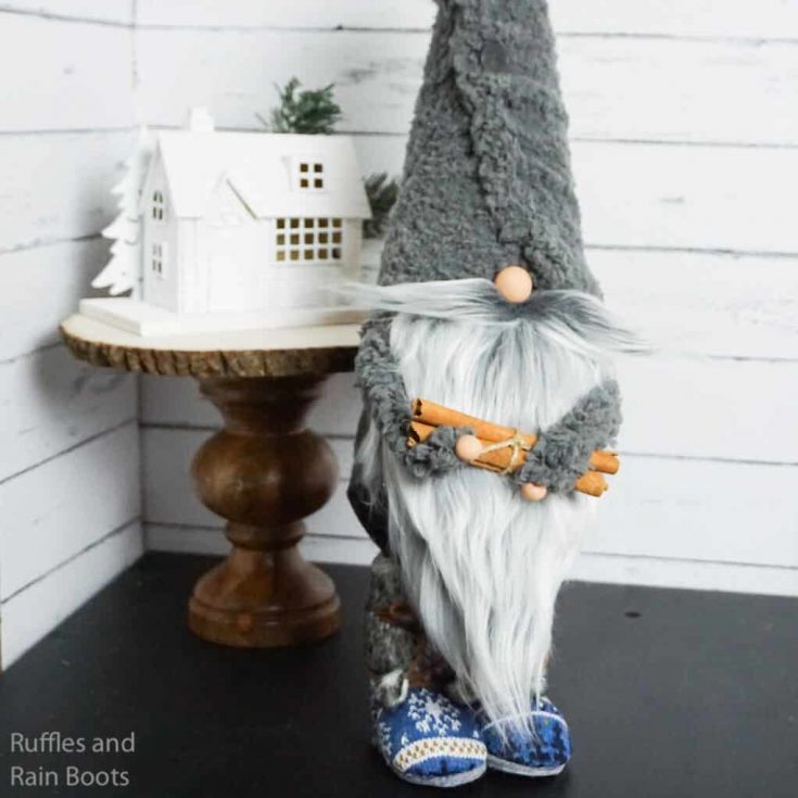 how to make a standing gnome