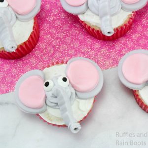 Easy Dumbo Cupcakes are Perfect for Dumbo Movie Watching!