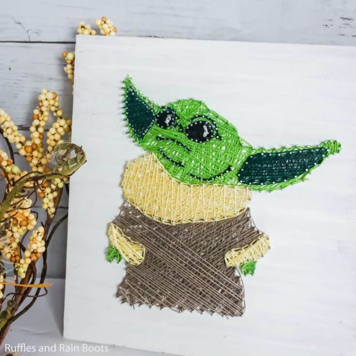 This Baby Yoda String Art is Out of This Galaxy Awesome!