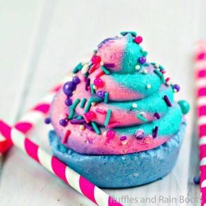 Easy Cupcake Bath Bombs are a Treat to Make!