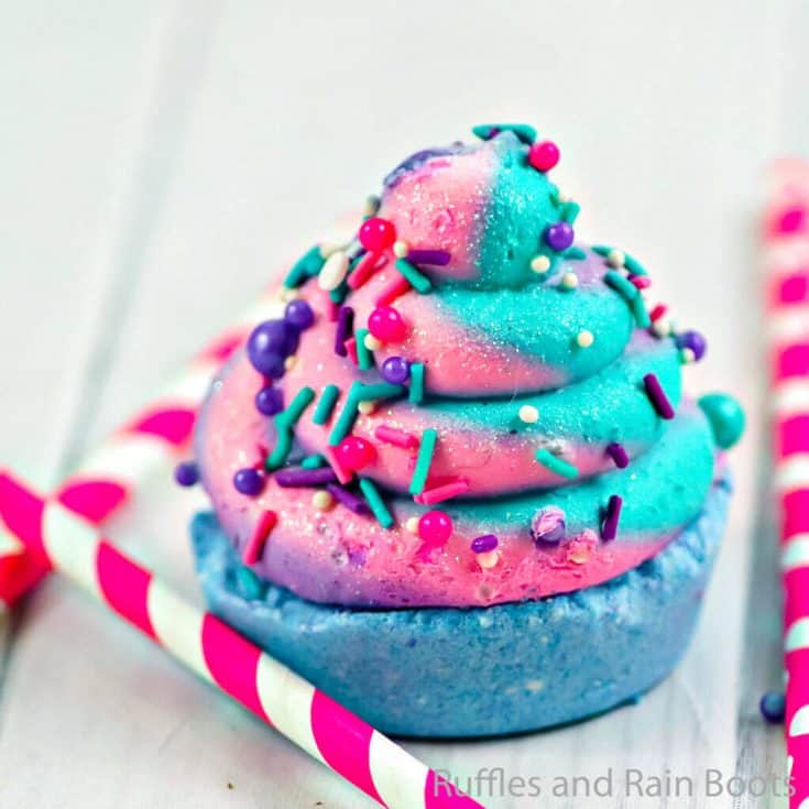 easy cupcake bath bomb recipe