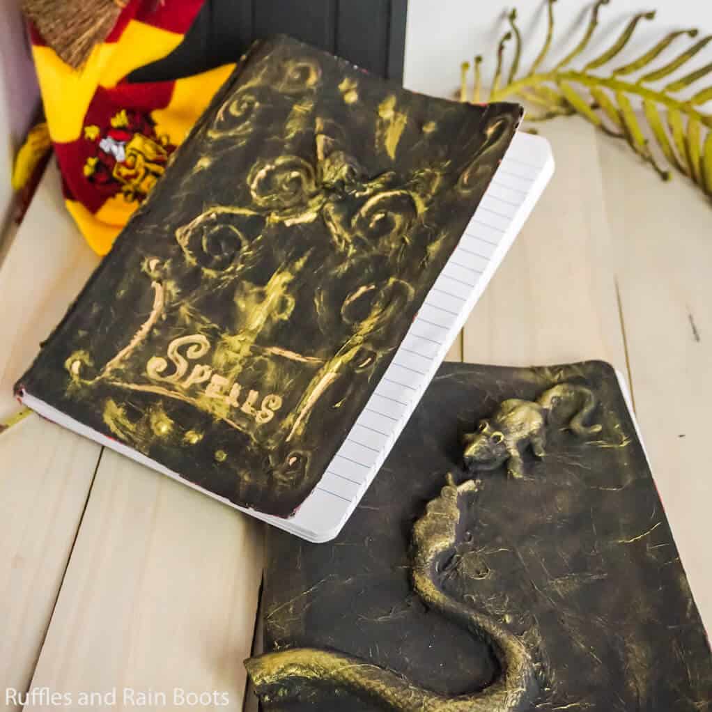 DIY Harry Potter Spellbook + Printable