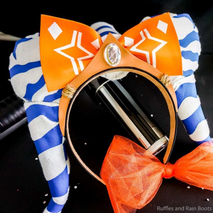 Make These Awesome Ahsoka Mickey Ears for Your Star Wars Fan!
