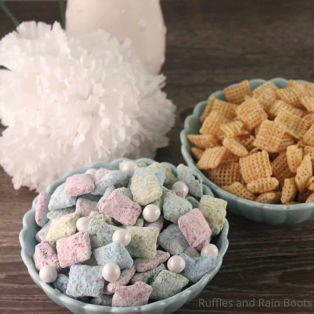 easy recipe for mermaid puppy chow