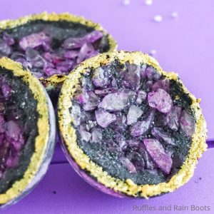 These Geode Bath Bombs are So Crazy Easy, You’ll Love Them!