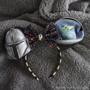 Make These Epic Mandalorian and Baby Yoda Mickey Ears for Your Disney Vacation!
