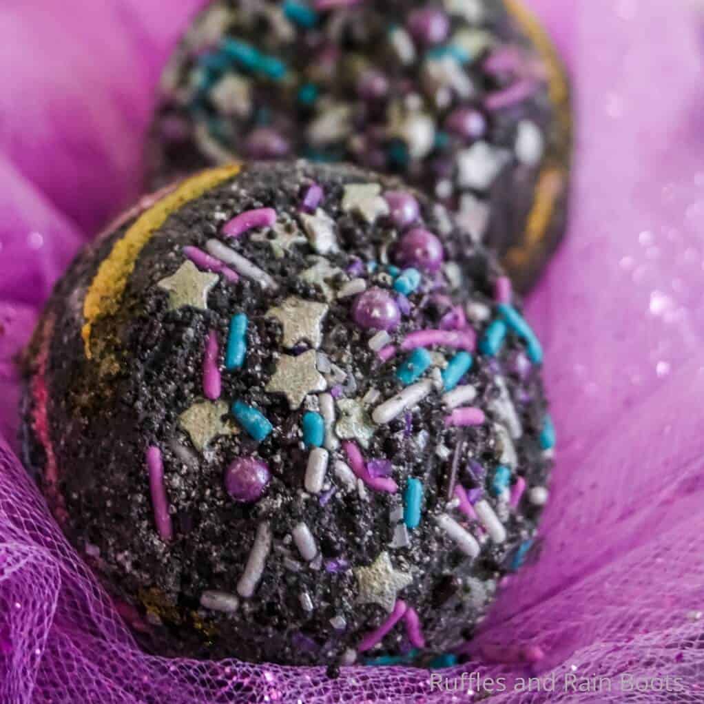 galaxy bath bomb diy