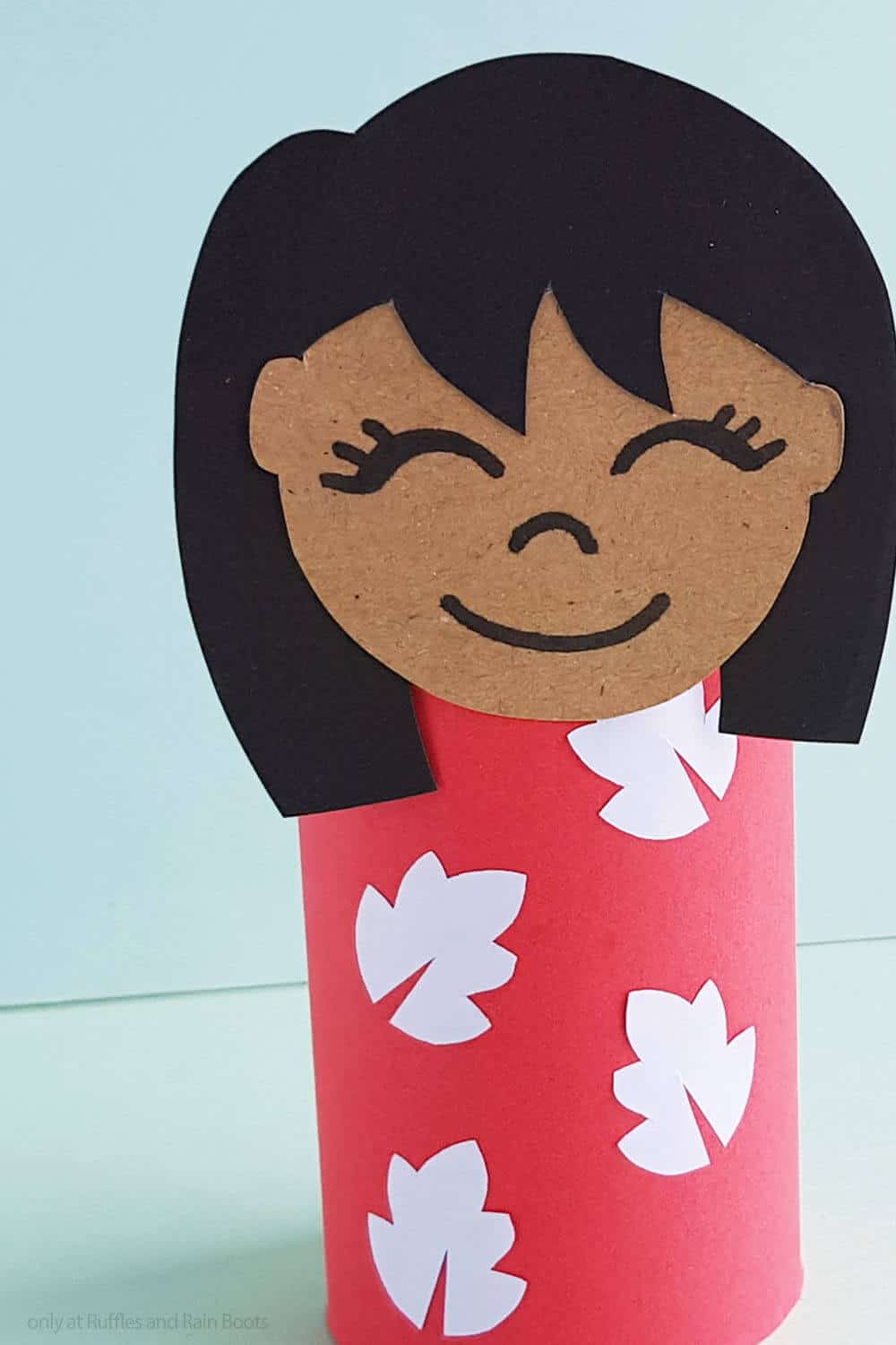 easy lilo paper craft for kids