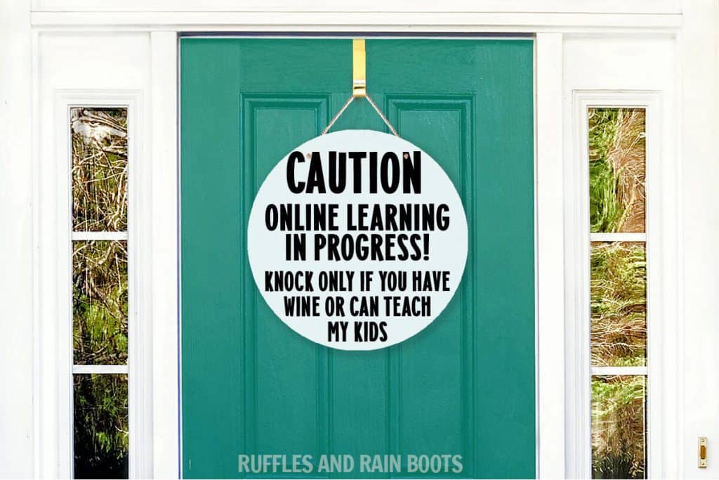 Fun Elearning Sign These Online Learning SVG Sets for Cricut or Silhouette are Perfect!
