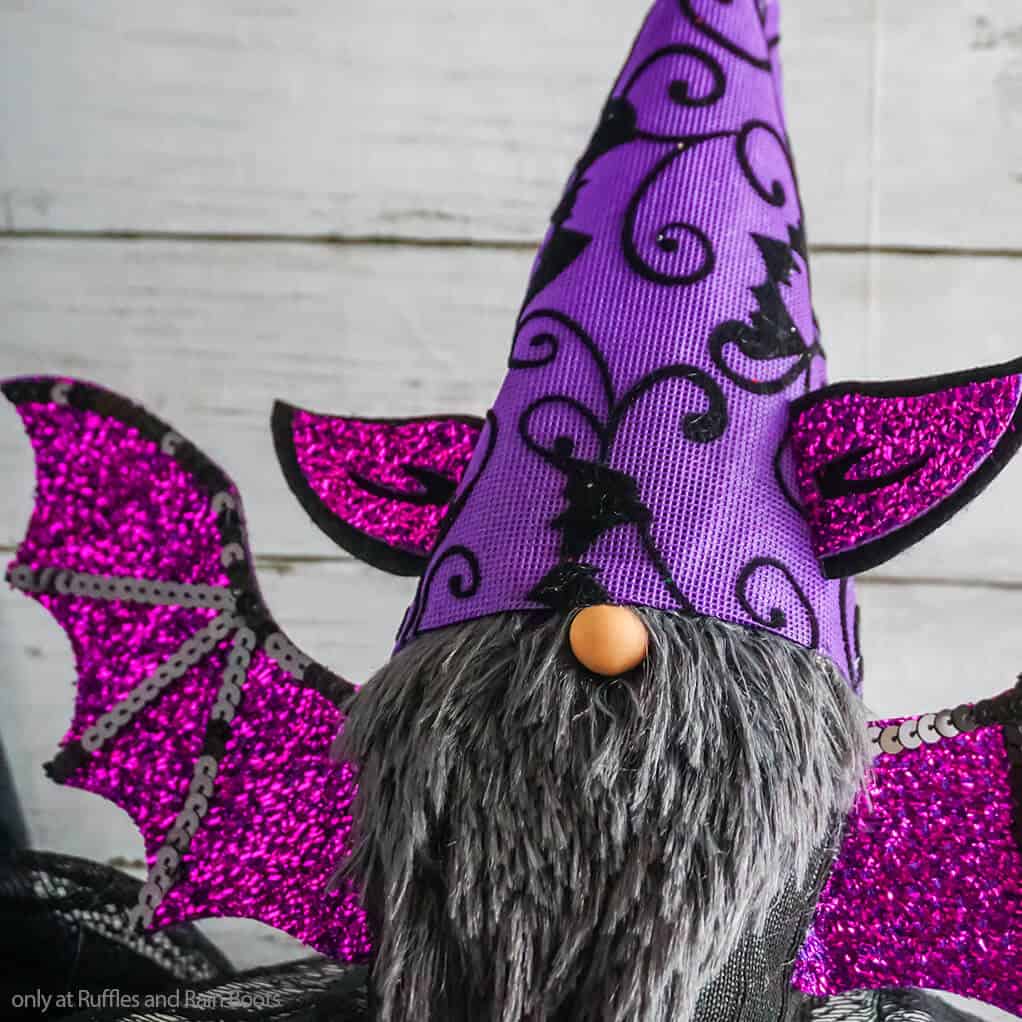 easy bat gnome dollar store craft in 10 minutes