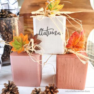 Make This Wooden Pumpkin Cricut Craft for Fall in No Time At All!