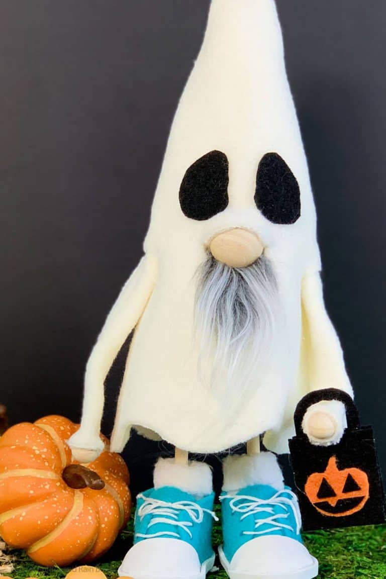DIY Halloween Gnomes to Make - Ruffles and Rain Boots
