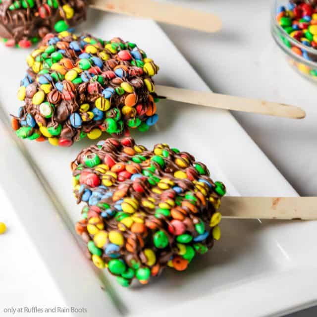 Mickey Rice Ky These Kid-Made Mickey Rice Krispies Treats Are a Great After School Treat!