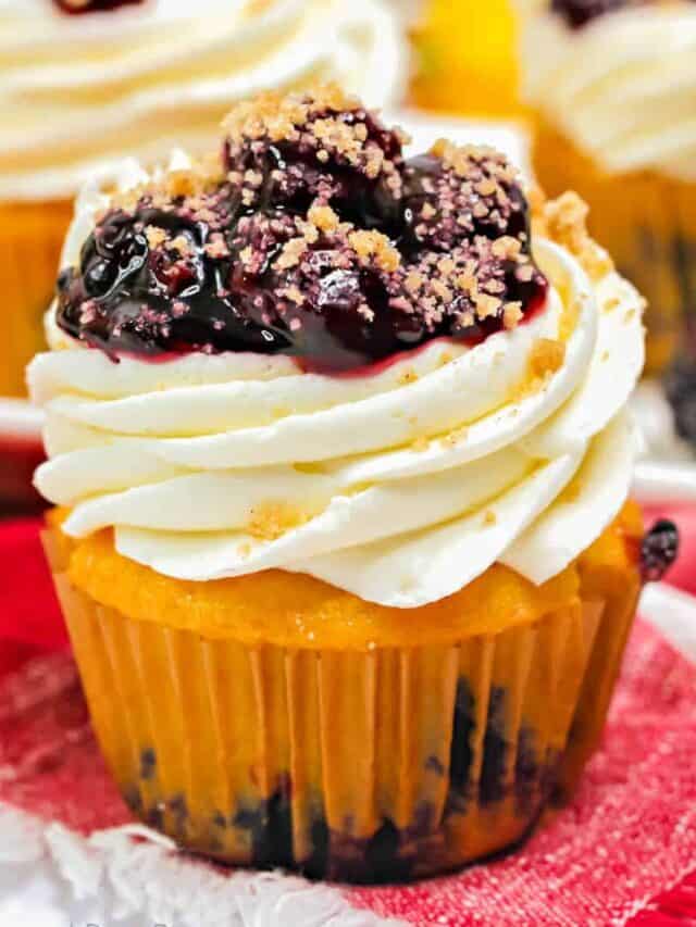 Blackberry Lemon Cupcake Recipe