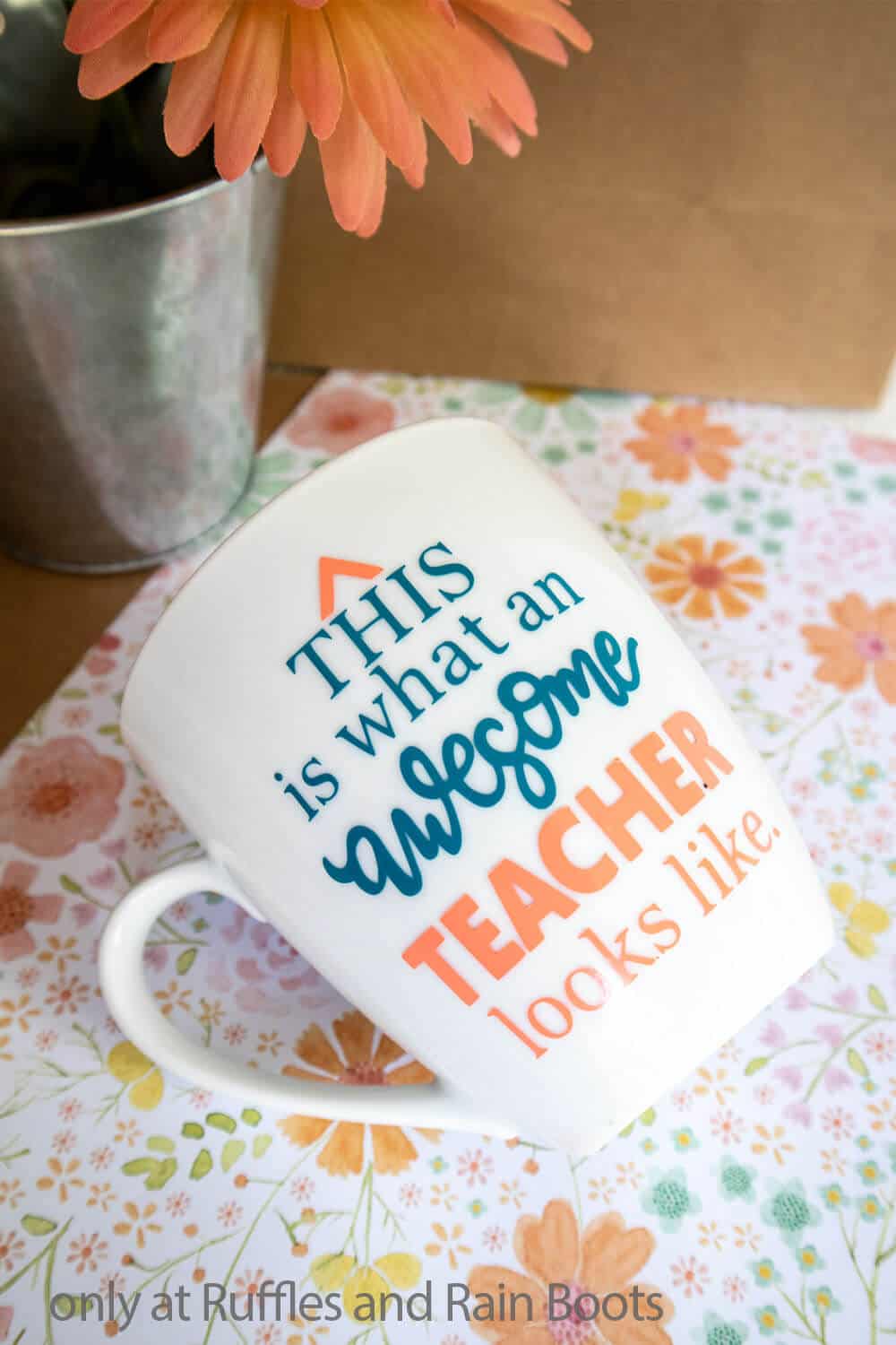 diy coffee cup cricut craft teacher appreciation gift