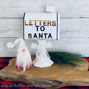 This Easy Letters to Santa Dollar Tree Craft is a Fun Dollar Store DIY