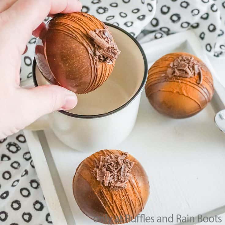 mexican hot chocolate hot cocoa bombs
