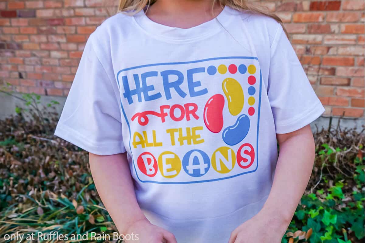 Here for All the Beans Easter Shirt 