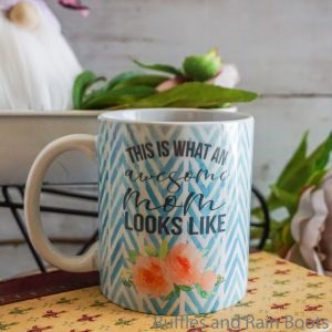 Make an Awesome Mom Mug Sublimation Craft for a Mother’s Day Gift!