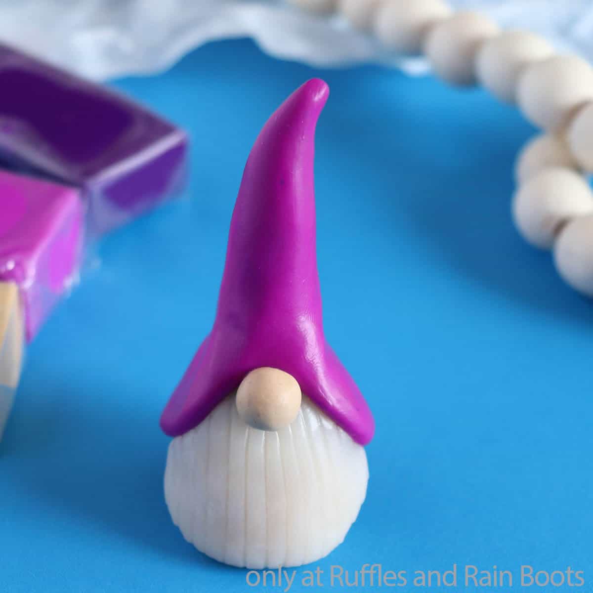 easy diy polymer clay gnomes