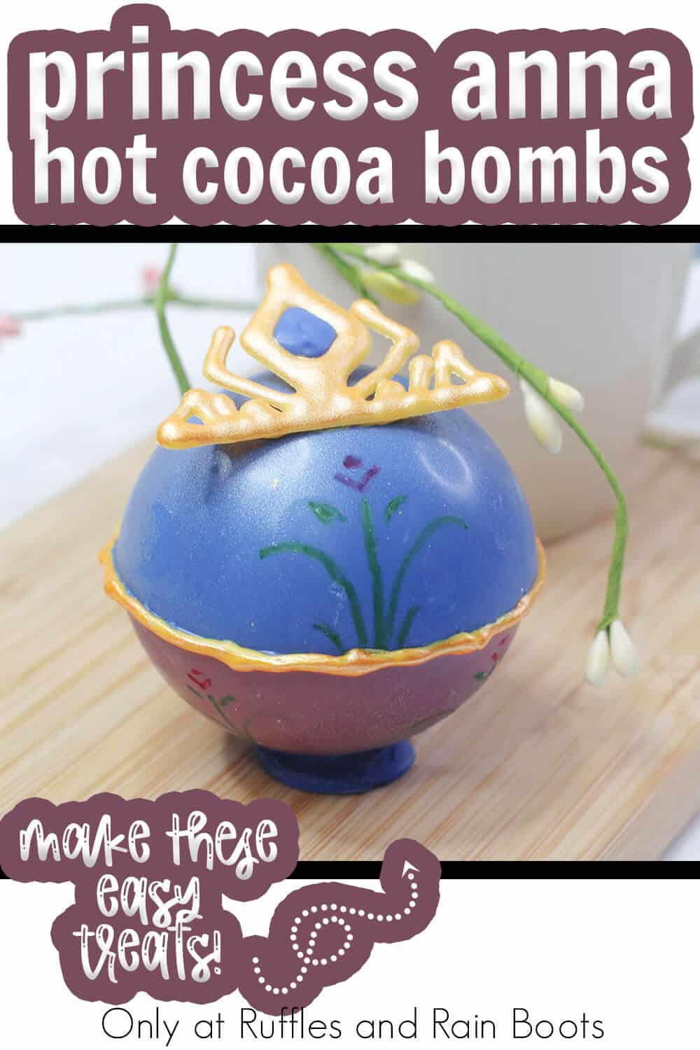 Princess Anna Hot Cocoa Bombs are the Best Princess Hot ...