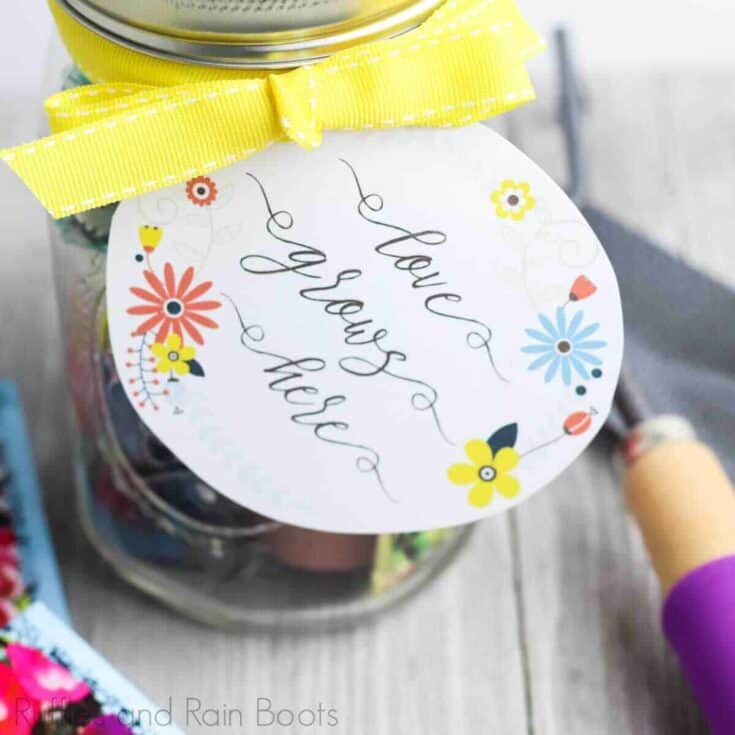 Image for Flower Date Night in a Jar DIY