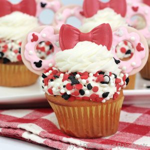 These Donut Minnie Cupcakes are Ridiculously Cute and Easy to Boot!