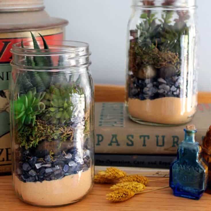 Image for Terrarium in a Mason Jar Gift Idea