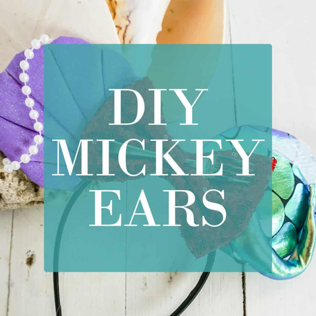 learn how to make diy mickey ears and minnie mouse ears for Disney trips and vacations