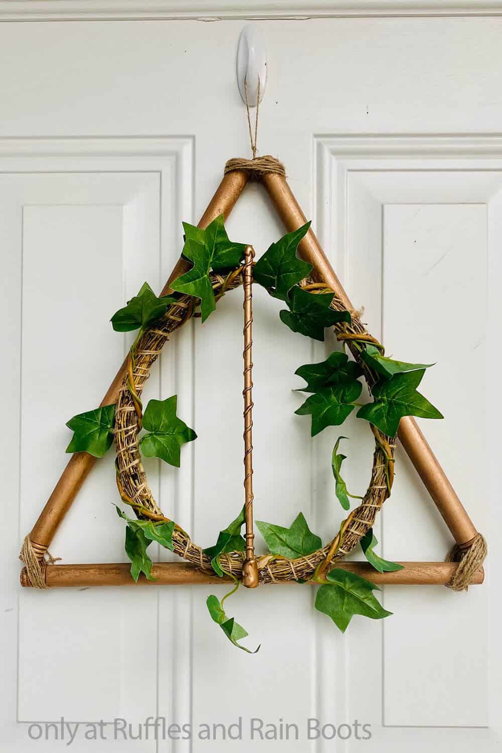 always symbol wreath for harry potter craft
