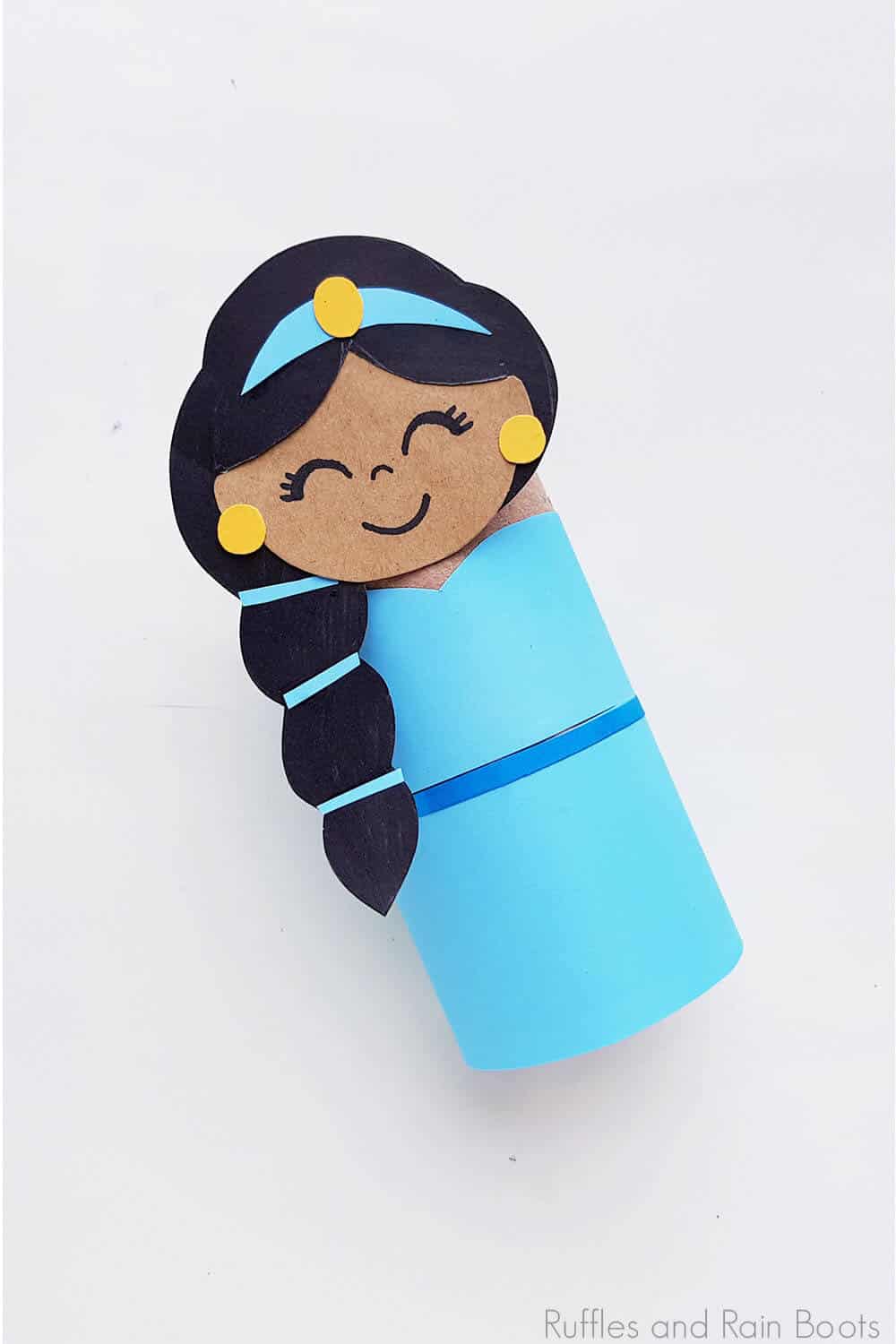 disney princess jasmine paper craft