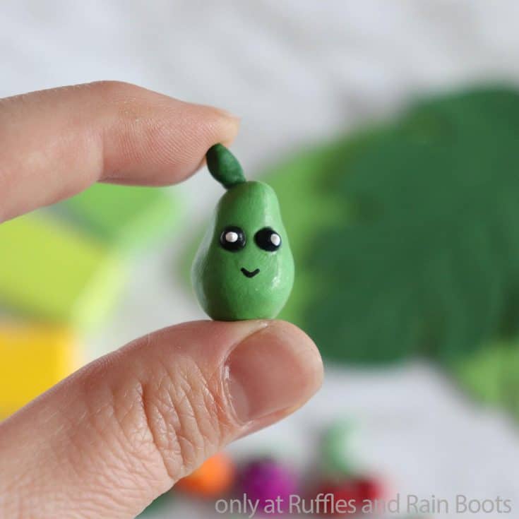 polymer clay fruit charms 2