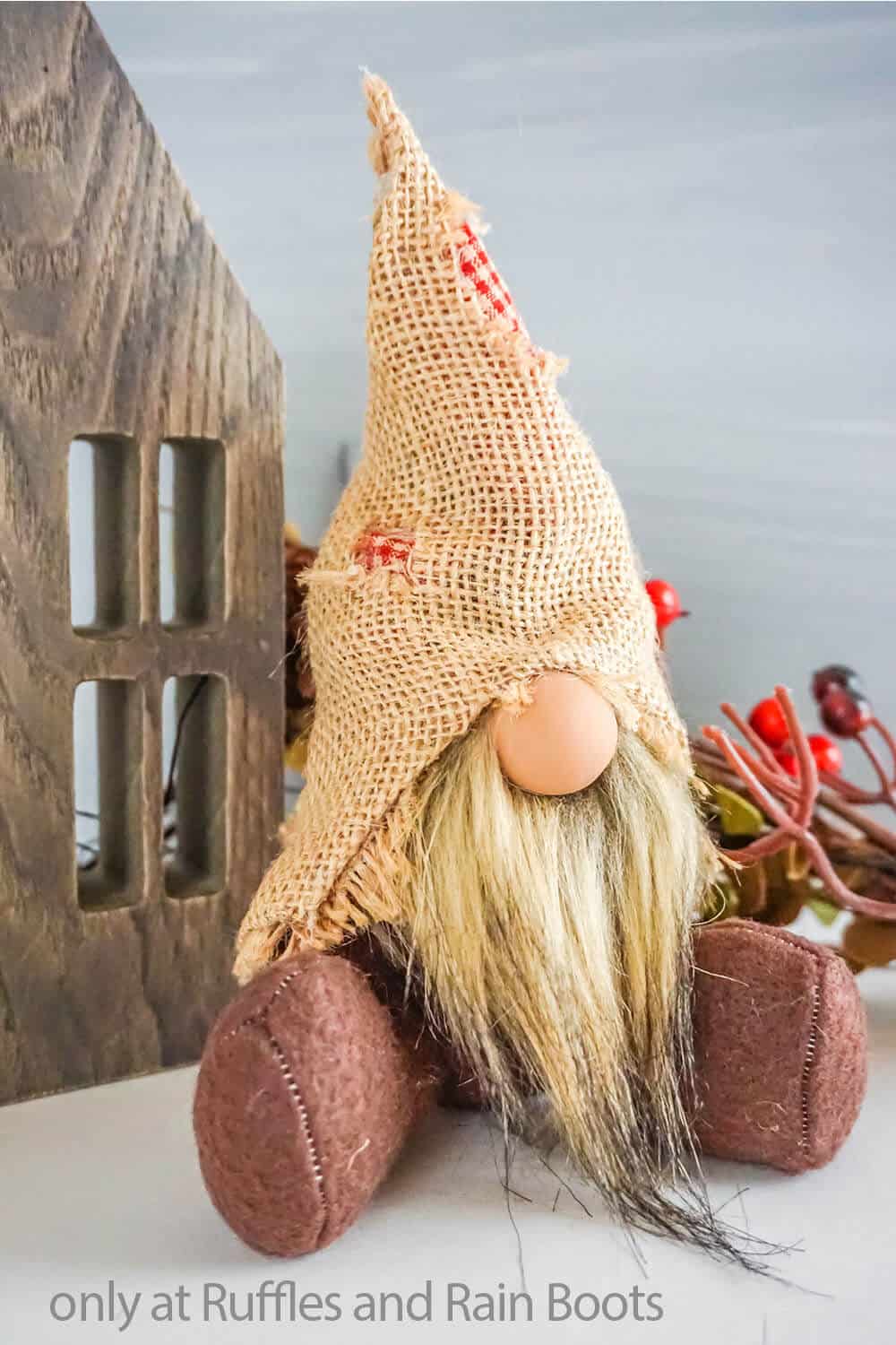 fall scarecrow gnome pattern