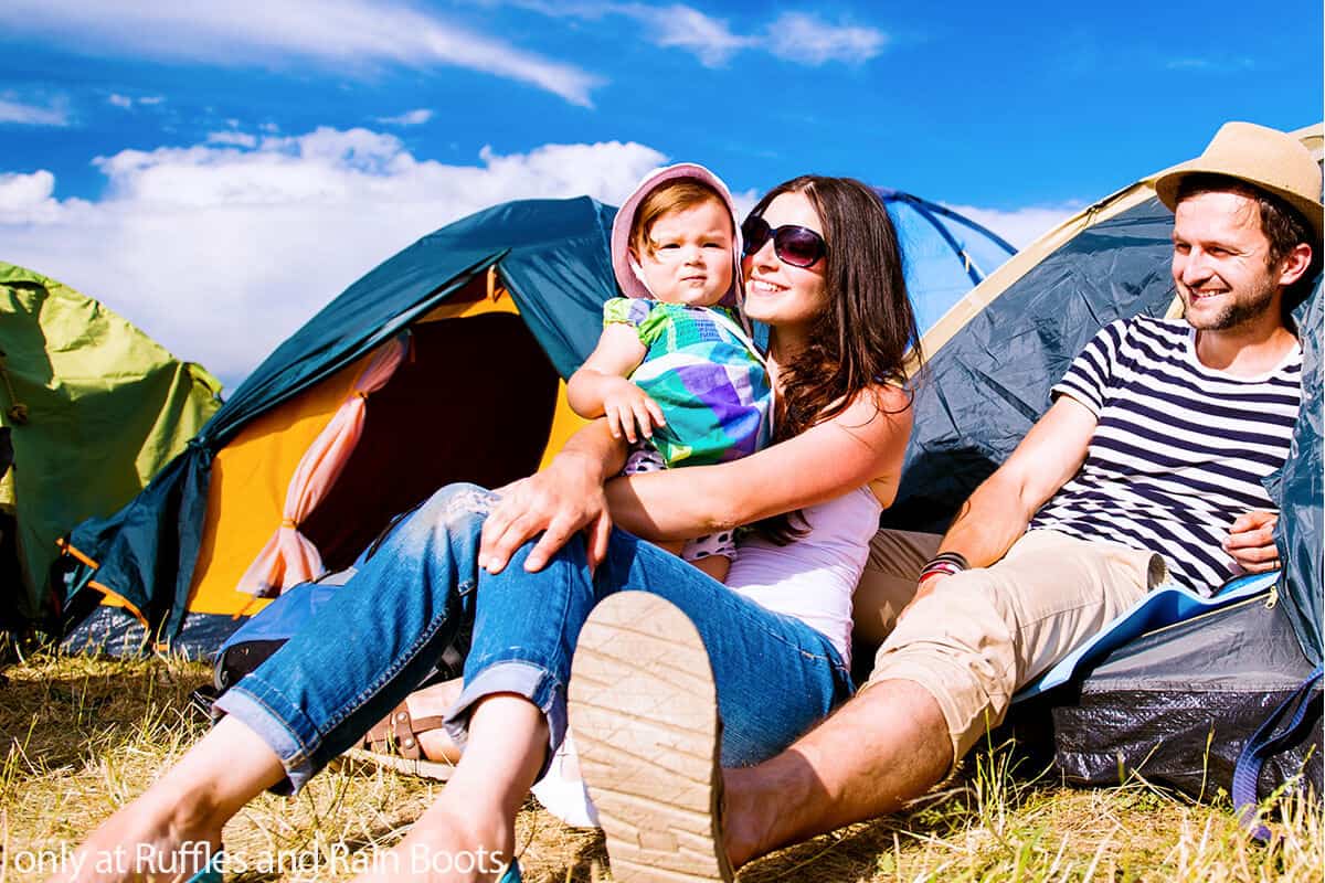 hacks for camping with toddlers