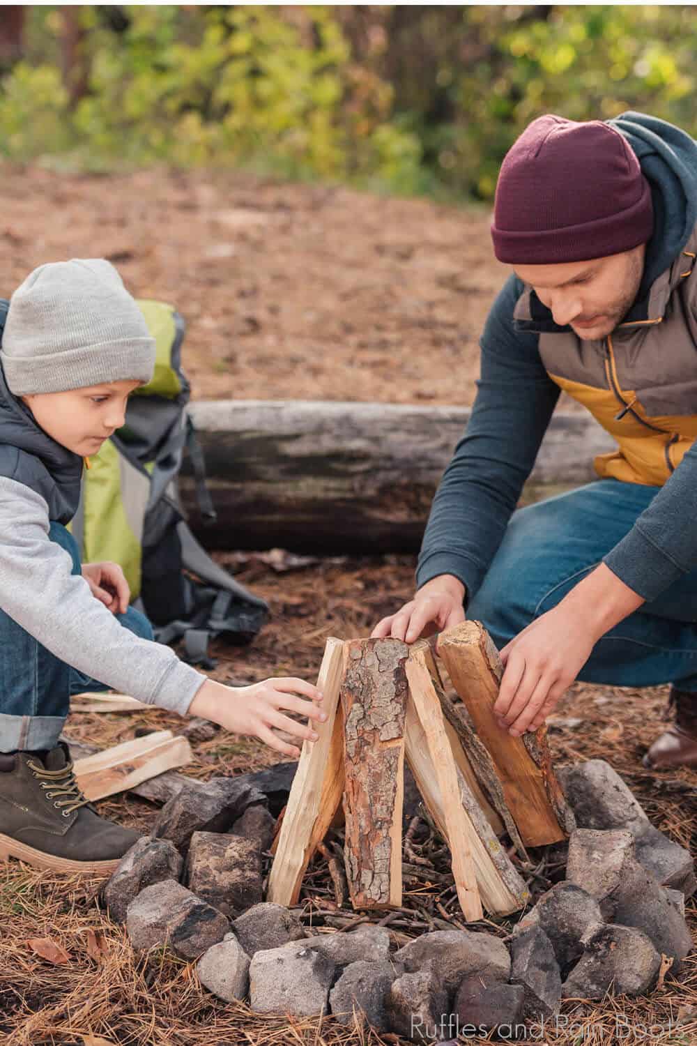 make fun camping chores for kids