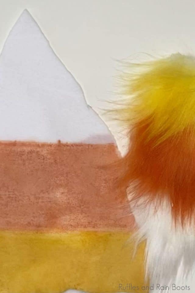 DIY Candy Corn Gnome for Halloween - Ruffles and Rain Boots
