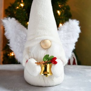 DIY Angel Gnome with Free Wing Patterns